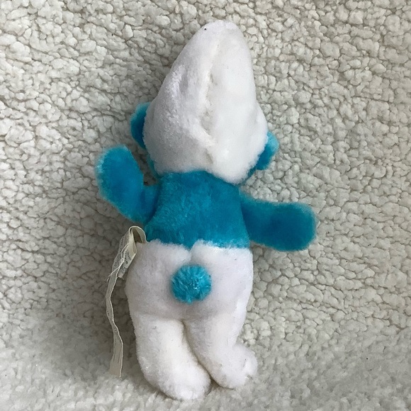 Vintage WALLACE BERRIE & CO Vintage Smurf 7 inch Plush Stuffed Animal Doll Toy - Picture 4 of 9